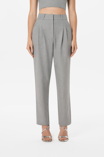 Relaxed-Fit Iron Pleated Trousers